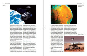 Le pagine dedicate all'esplorazione di Marte sul volume Il Primo Decennio del Terzo Millennio