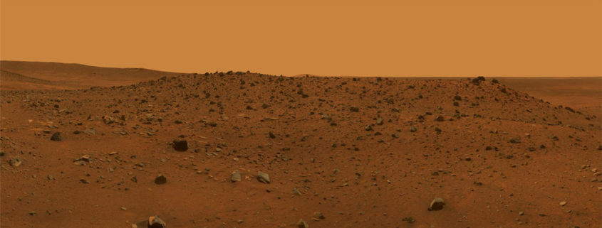 Il suolo di Marte fotografato dal rover Spirit della NASA nel 2009