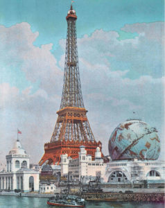 La Torre Eiffel a Parigi, 1900