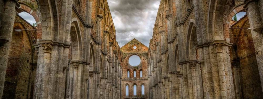 Abbazia di San Galgano, in Toscana