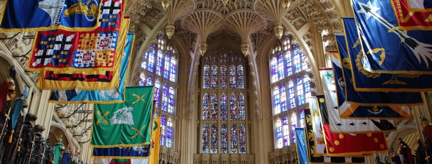 Interno dell'abbazia di Westminster