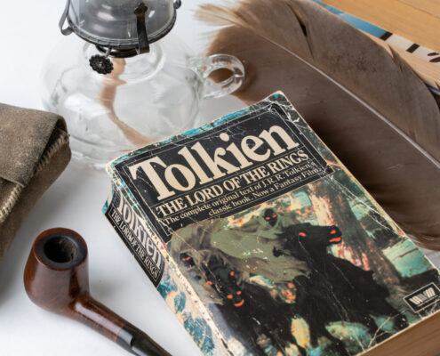 Tolkien, edizione vintage de il Signore degli Anelli