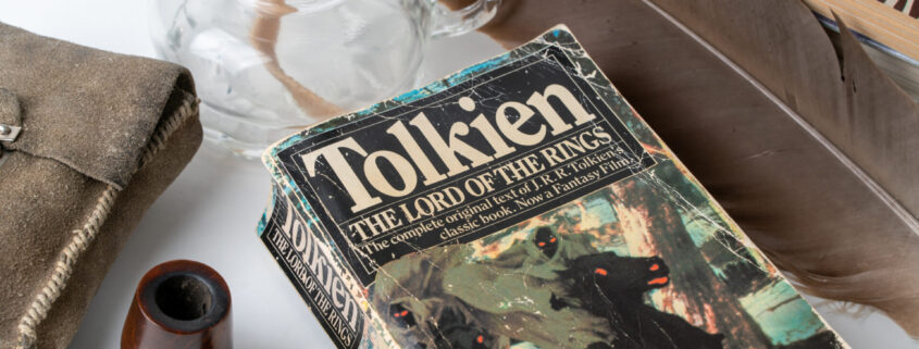 Tolkien, edizione vintage de il Signore degli Anelli