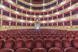 Interno del teatro Verdi di Trieste