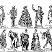 Le maschere tradizionali della Commedia dell'arte italiana