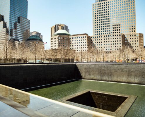 Ground Zero, il memoriale dell'11 settembre a New York